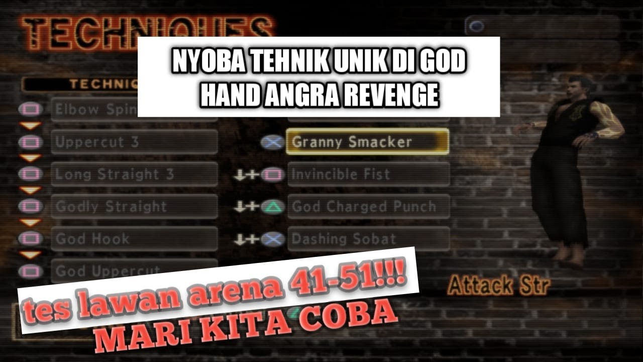 TEHNIK UNIK DI GOD HAND