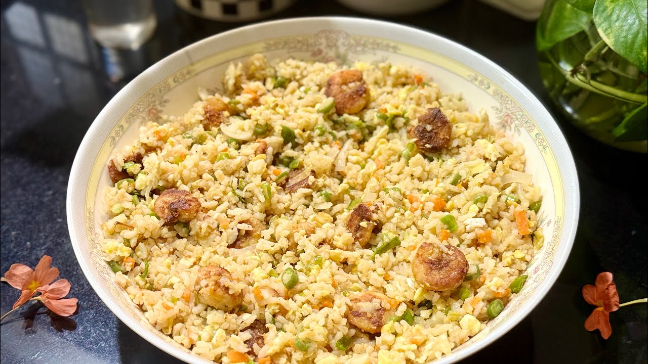Shrimp Fried Rice in 10 Minutes – Easy & Mouthwatering! 🔥