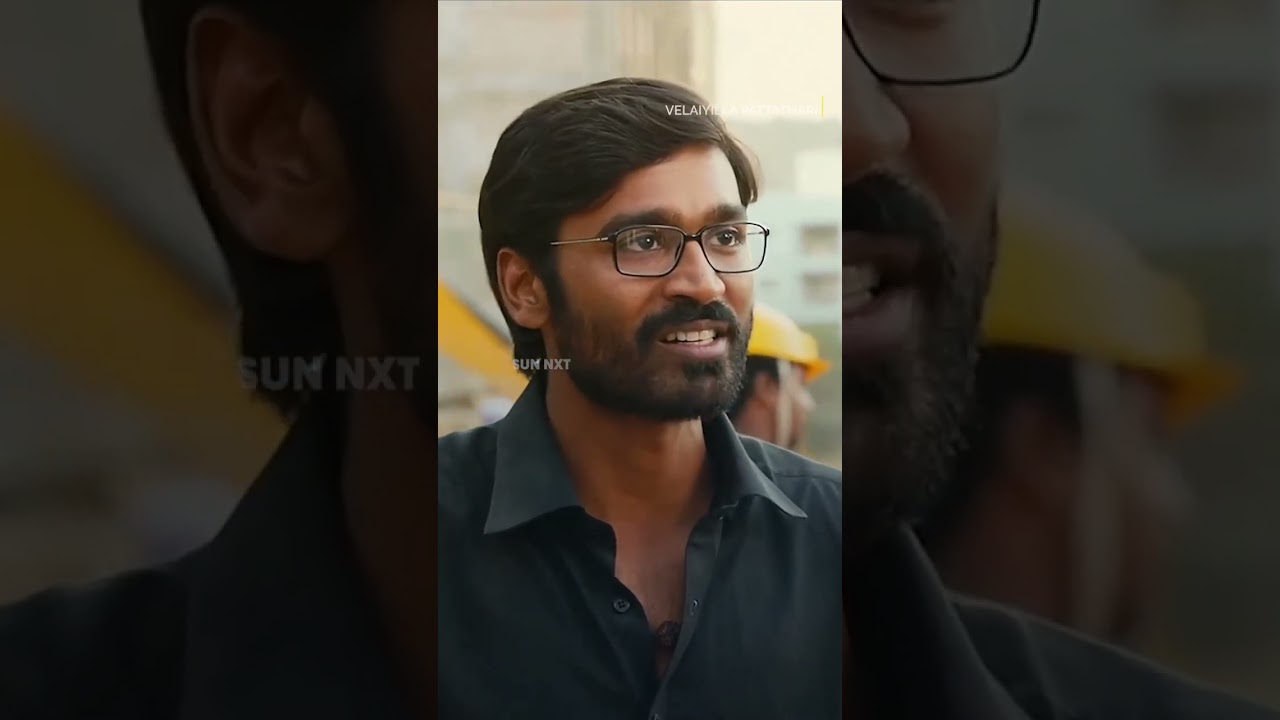 Dhanush's Epic Dialogue🔥 #hbddhanush #vip #dhanush #vivek #amalapaul #shorts #sunnxt
