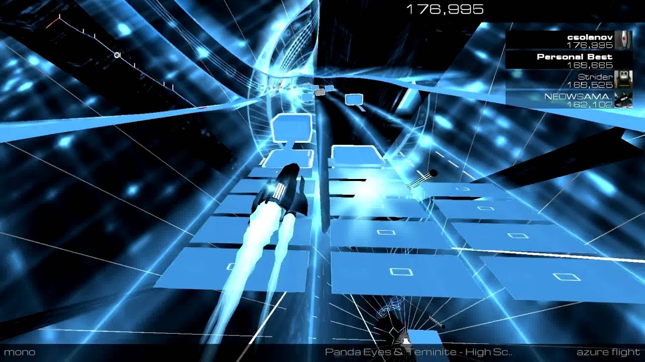 Audiosurf 2: Panda Eyes & Teminite - High Score
