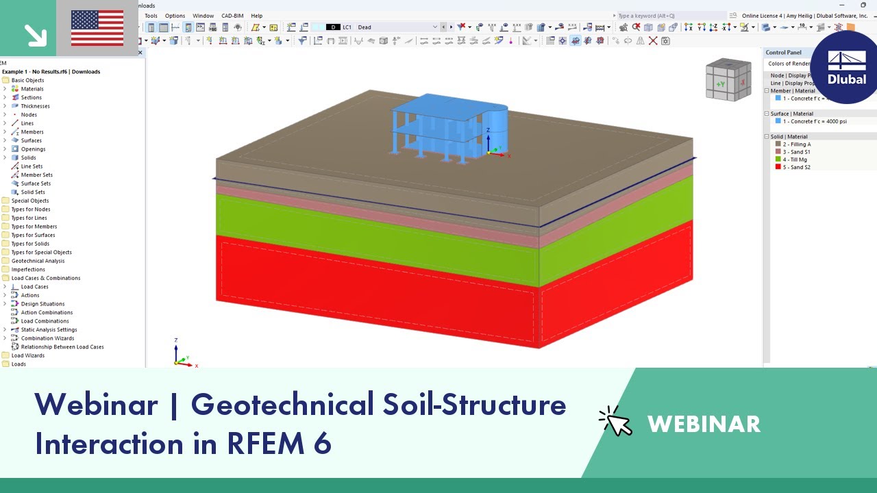 Webinar | Geotechnical Soil-Structure Interaction in RFEM 6