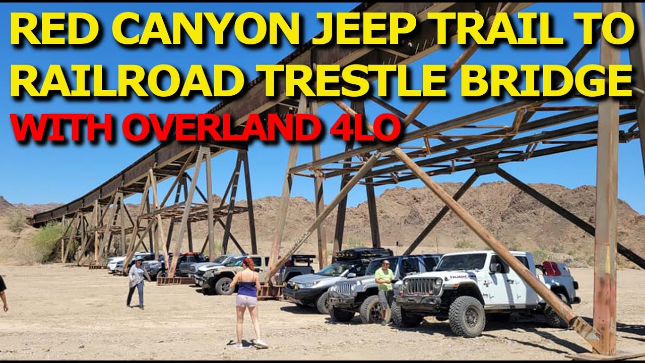 Red Canyon Jeep Trail to Bradshaw Trail with OVERLAND 4LO  - Toyota Rav4 - California