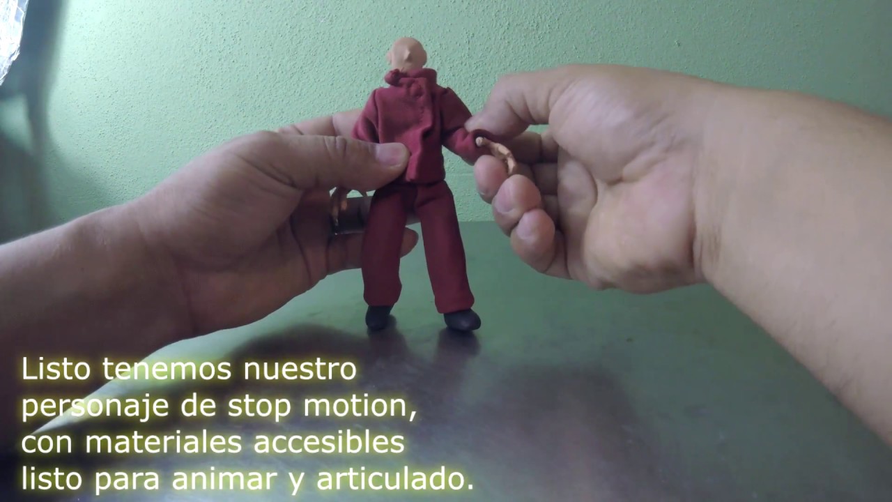 parte 4 final personaje articulado stop motion