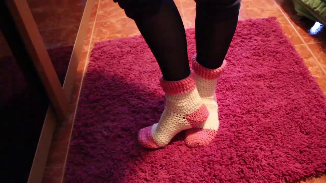 Tutorial ! Cómo hacer unos Calcetines (Socks ) a Crochet 1ª Parte