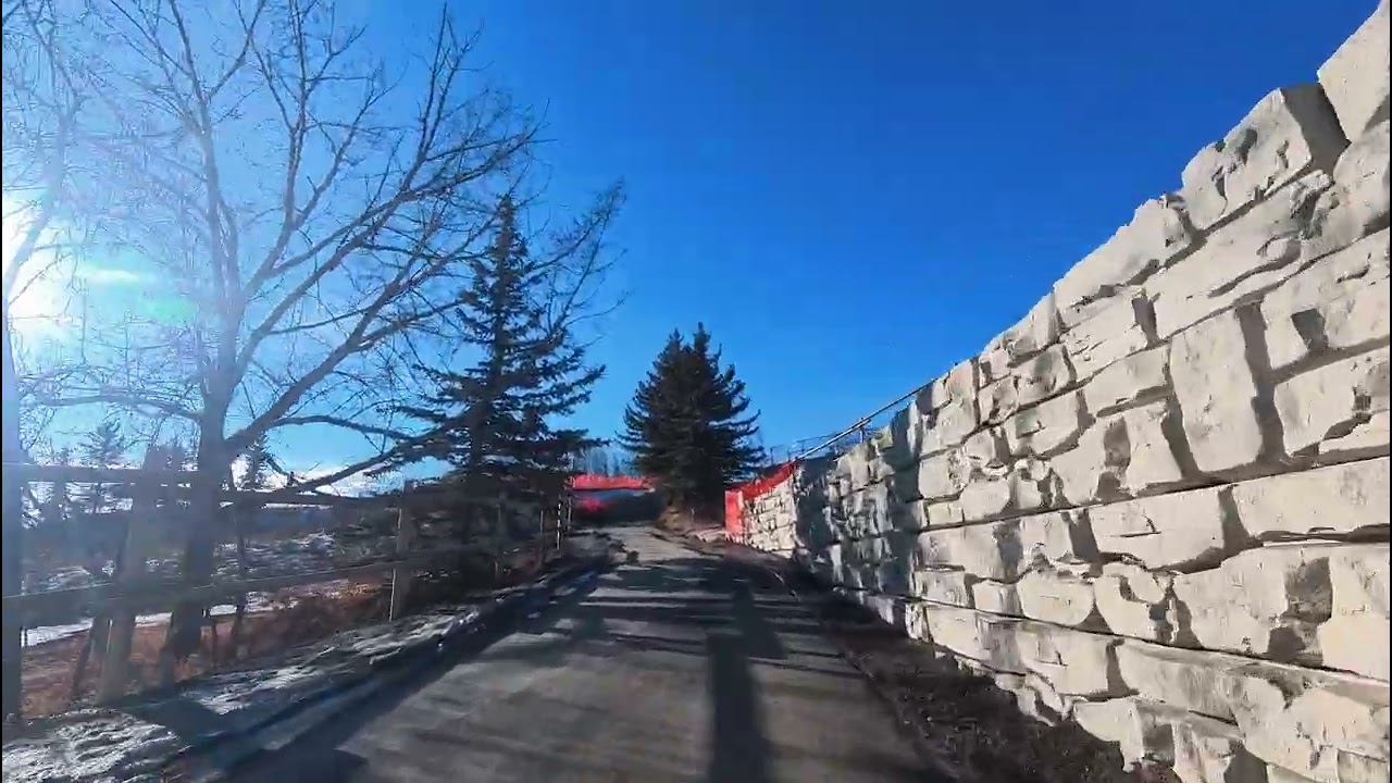 New ZIG ZAG Sandy Beach Pathway completed, but WATER and ICY issues.