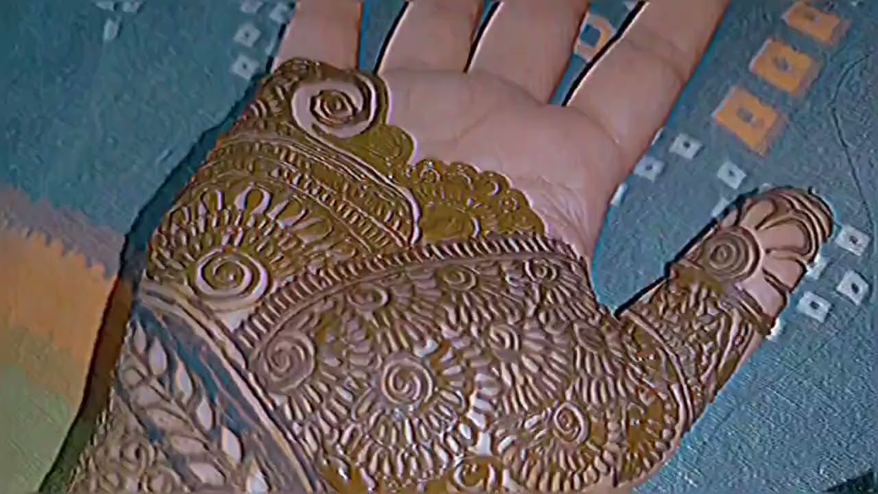 Bridal mehndi design #New mehendi design # viral videos