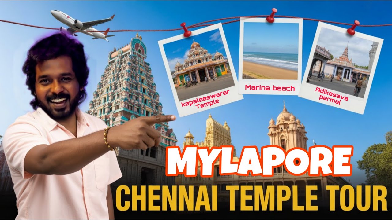 Chennai temple tour 😍🙌 | MADDY MAX 