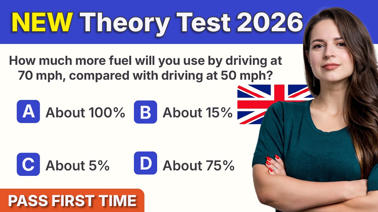 Theory Test 2026 UK | Latest Updated DVSA Styled Questions (Must Watch!) | PASS FIRST TIME