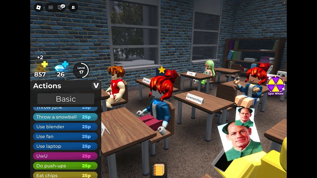 Let’s play annoy your teacher in Roblox