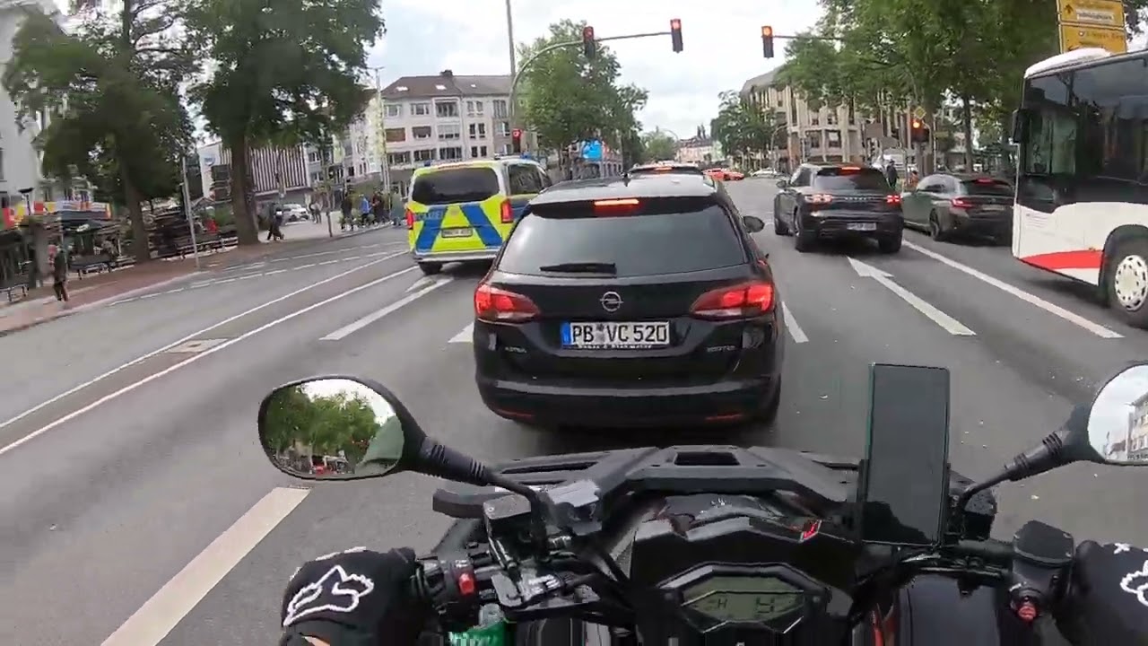 KYMCO mxu 550. Durch Paderborn Teil 2.