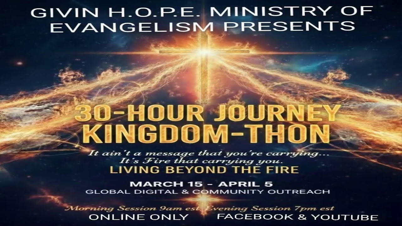 GIVINHOPE PRESENTS PRE-LAUNCH OF KINGDOM-THON
