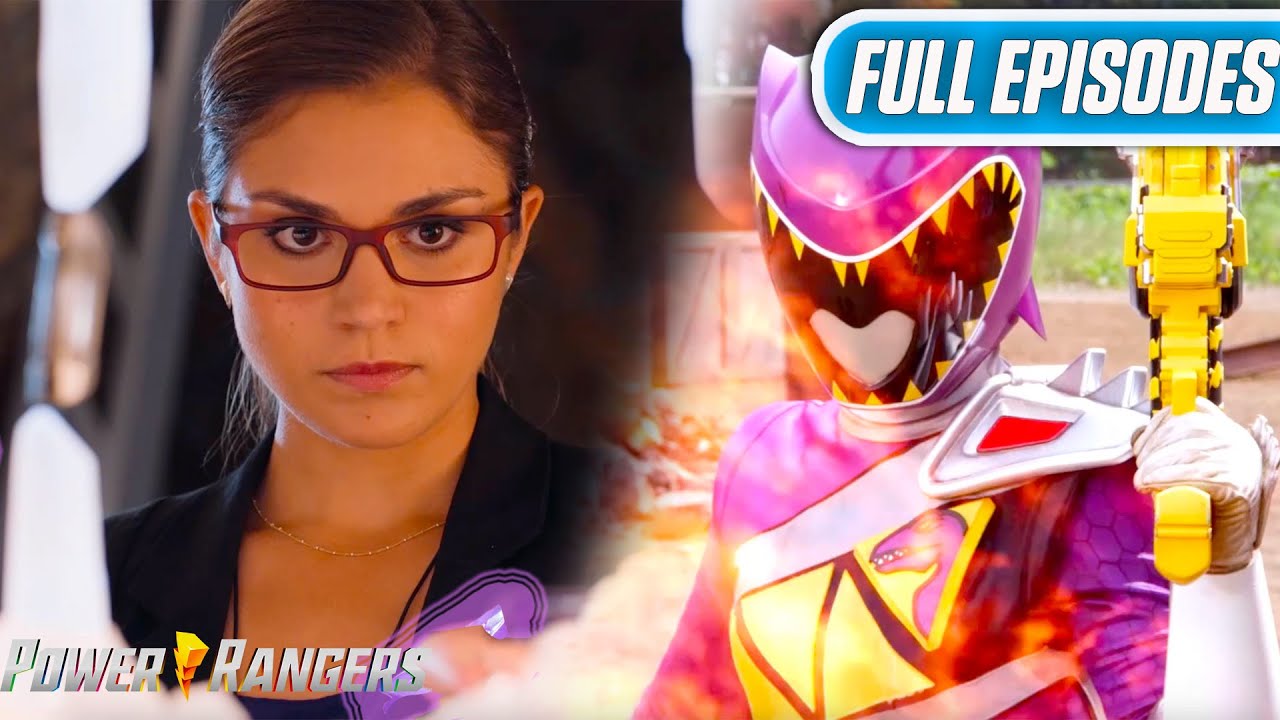 Power Rangers Dino Charge!🦖💜 Full Episodes 19 & 20 | Rise of the Purple Ranger | Hero Cartoon Action
