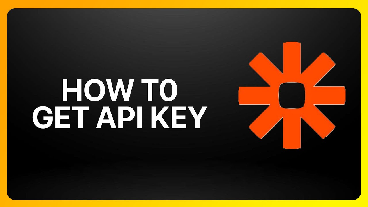 How To Get Zapier Api Key Tutorial