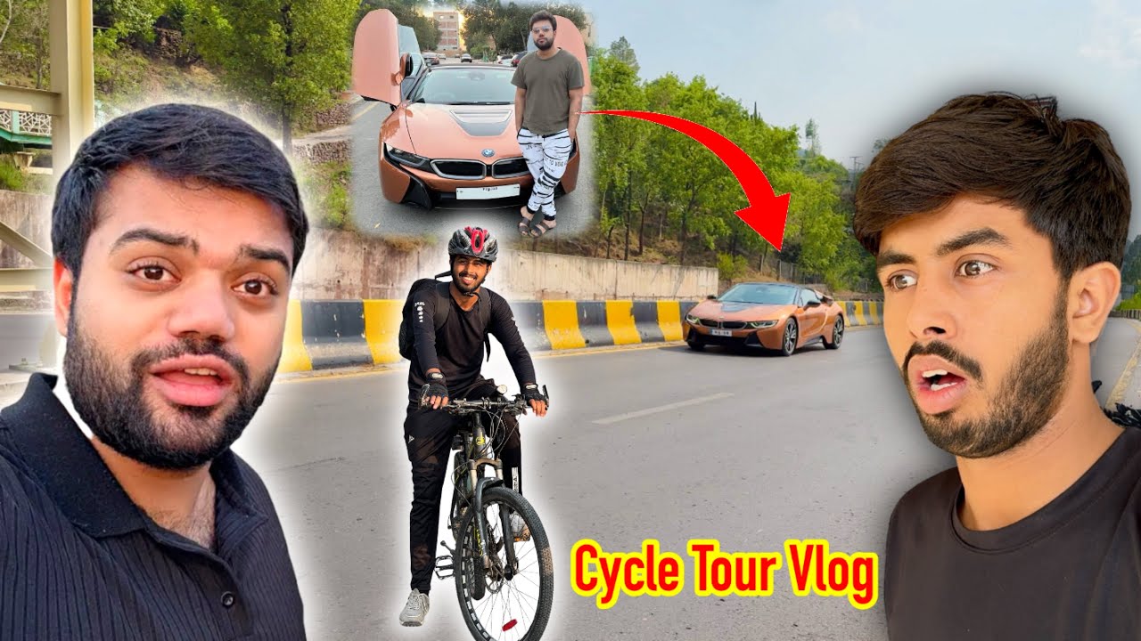 Ducky Bhai Hamare Piche Murree Aa Gaya 😍 #4 Cycle Tour Vlog | Zohaib Pendu | Zohaib Sabir Vlogs