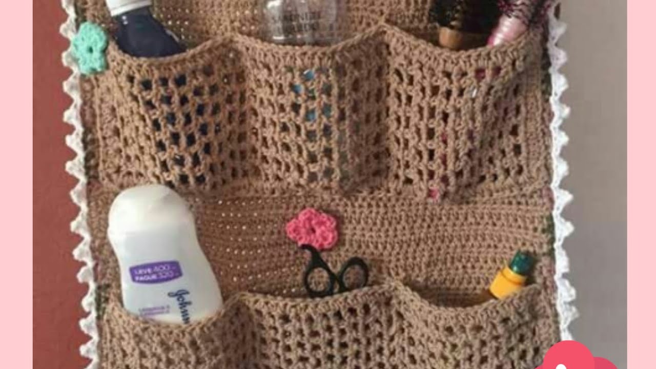 Porta-Trecos em Crochê 🌹🍃🌹 Inspirações da Internet 🌹🍃🌹