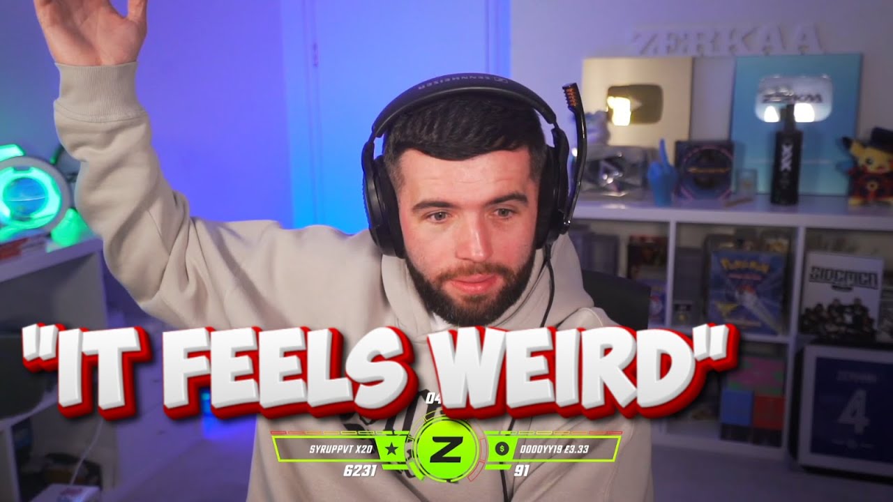 ZERKAA On The Direction Of His Streams As RP Has DIED