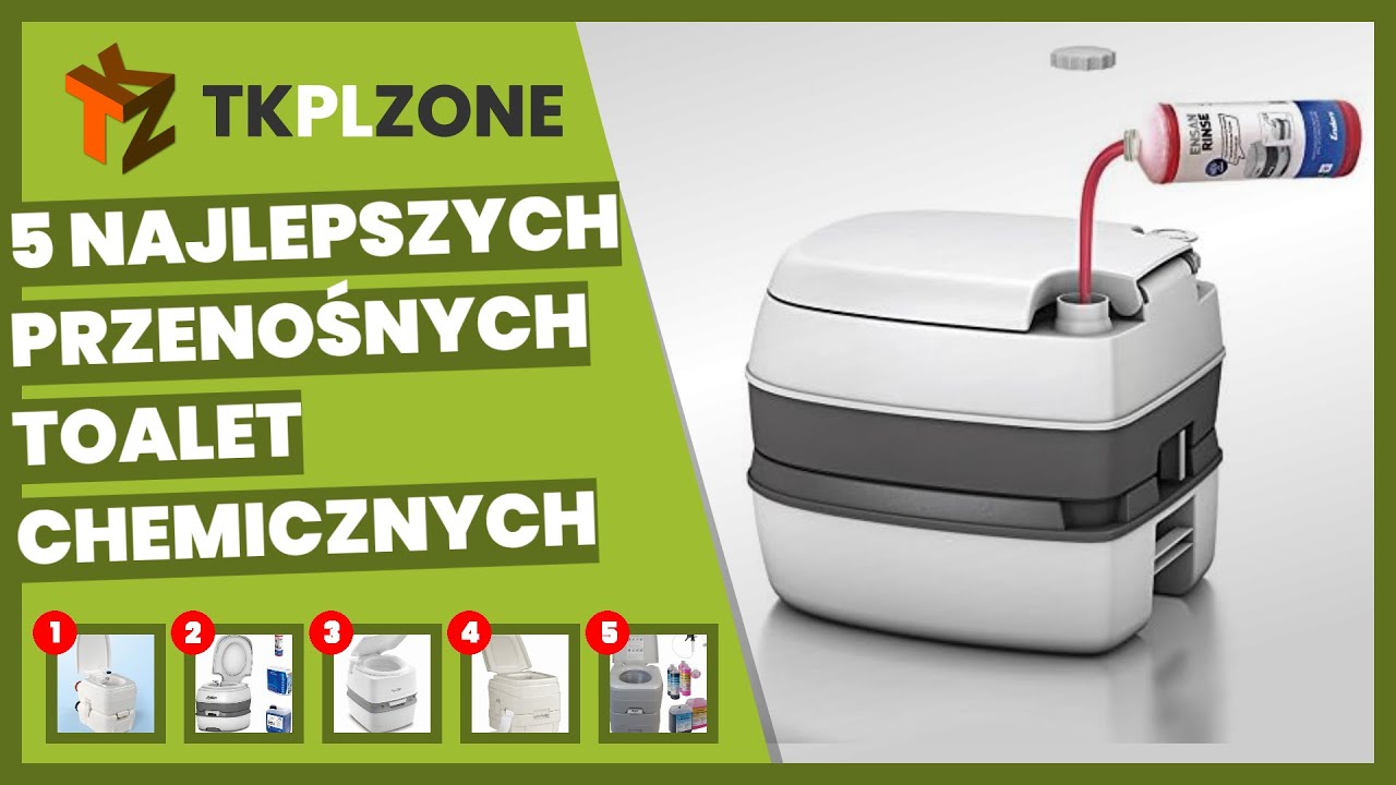 5 najlepszych przenośnych toalet chemicznych