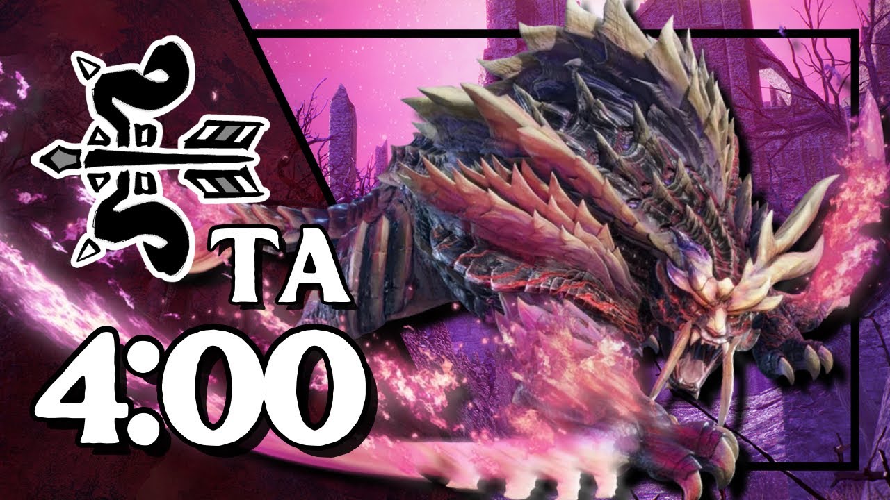 [MHR SUNBREAK] Scorned Magnamalo - Bow 4:00 (TA WIKI Rules)