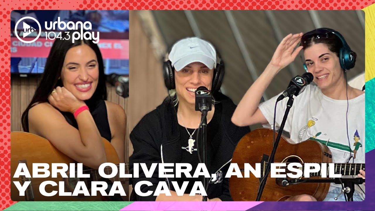 Abril Olivera, An Espil y Clara Cava se juntan para cerrar el año con su música #Perros2023