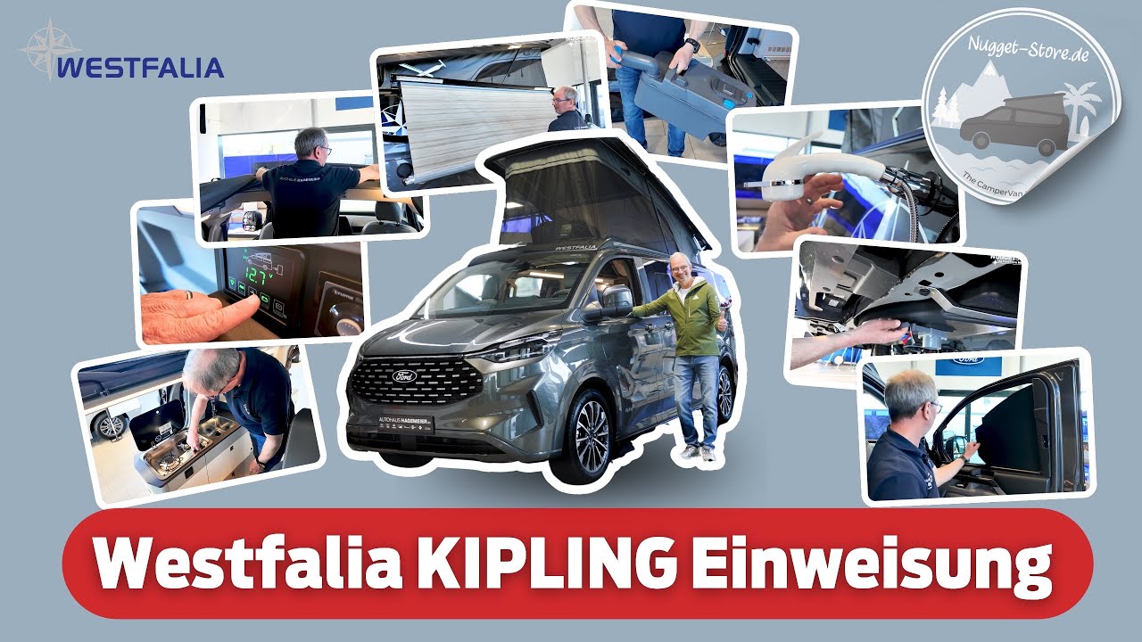 Westfalia Kipling: Komplette Fahrzeug-Einweisung + Praxis-Tipps