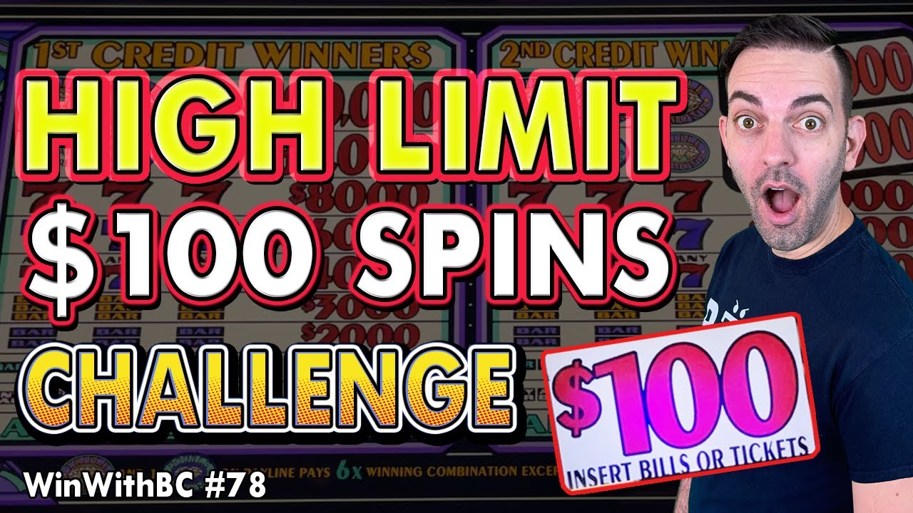 $100 Spins 💵  HIGH LIMIT Challenge- MOST MONEY IN!