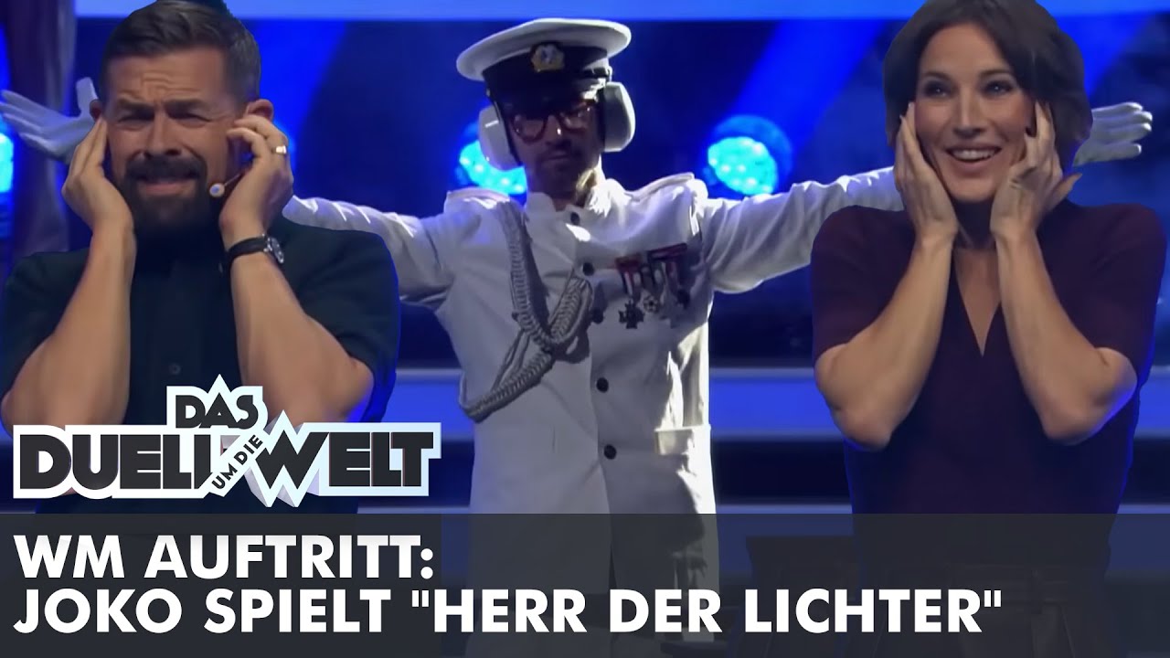 Es k&ouml;nnte sein letzter Weltmeisterauftritt sein: Joko spielt 