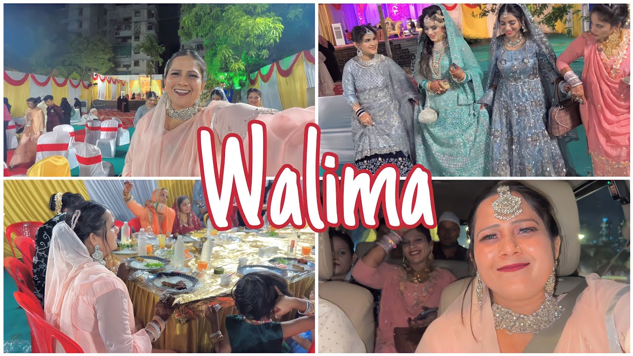 Walima vlog❤️ #reception #walima #shadi #vlog