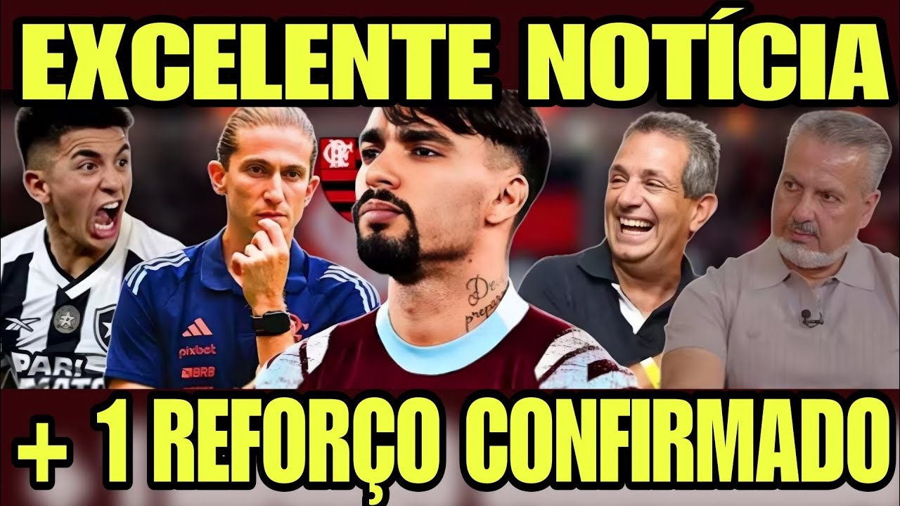 URGENTE! CRAQUE NO FLAMENGO AGORA, BAITA CONTRATAÇÃO AGITA O MENGÃO🔥 IMPERDÍVEL!