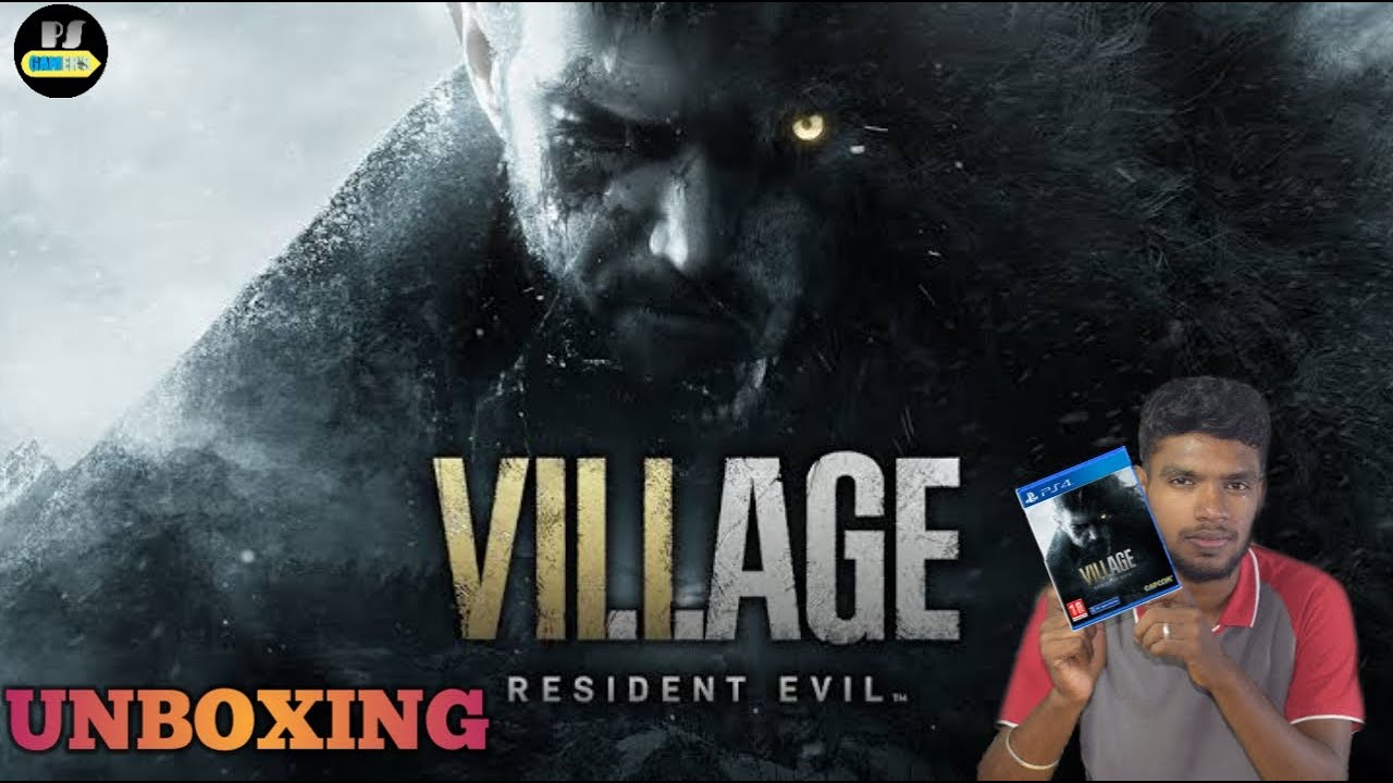 RESIDENT EVIL 8 Village Unboxing | Tamil | Ps4 | Ps5 Upgrade |