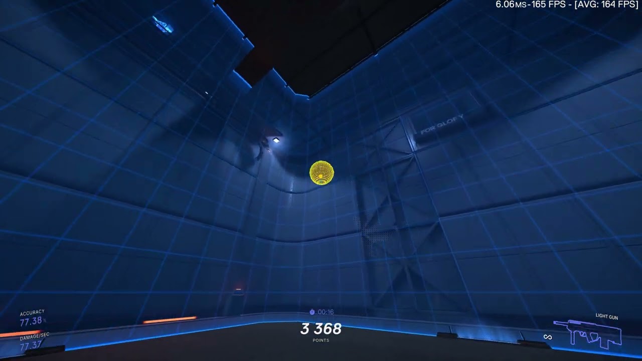 Tracking Intermediate Precision #6 - 4608 World Record (3D Aim Trainer)