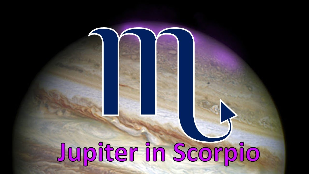 Jupiter in Scorpio