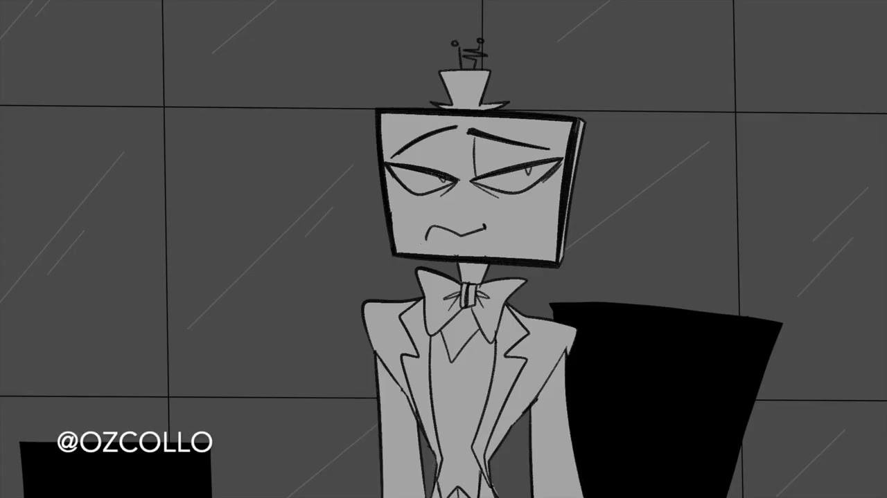 VOX GETS CAUGHT | HAZBIN HOTEL FAN ANIMATIC