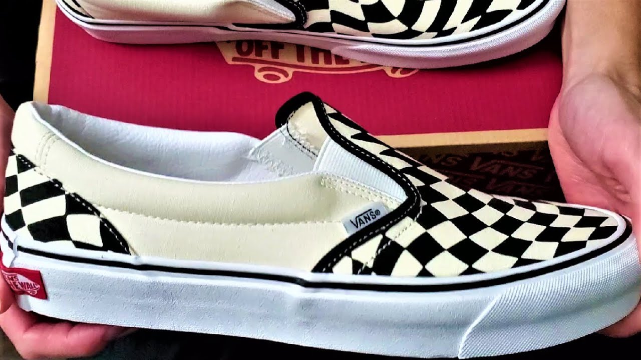 More Black Friday Steals! Vans Slip-On Wrap Checker / Classic White Review!