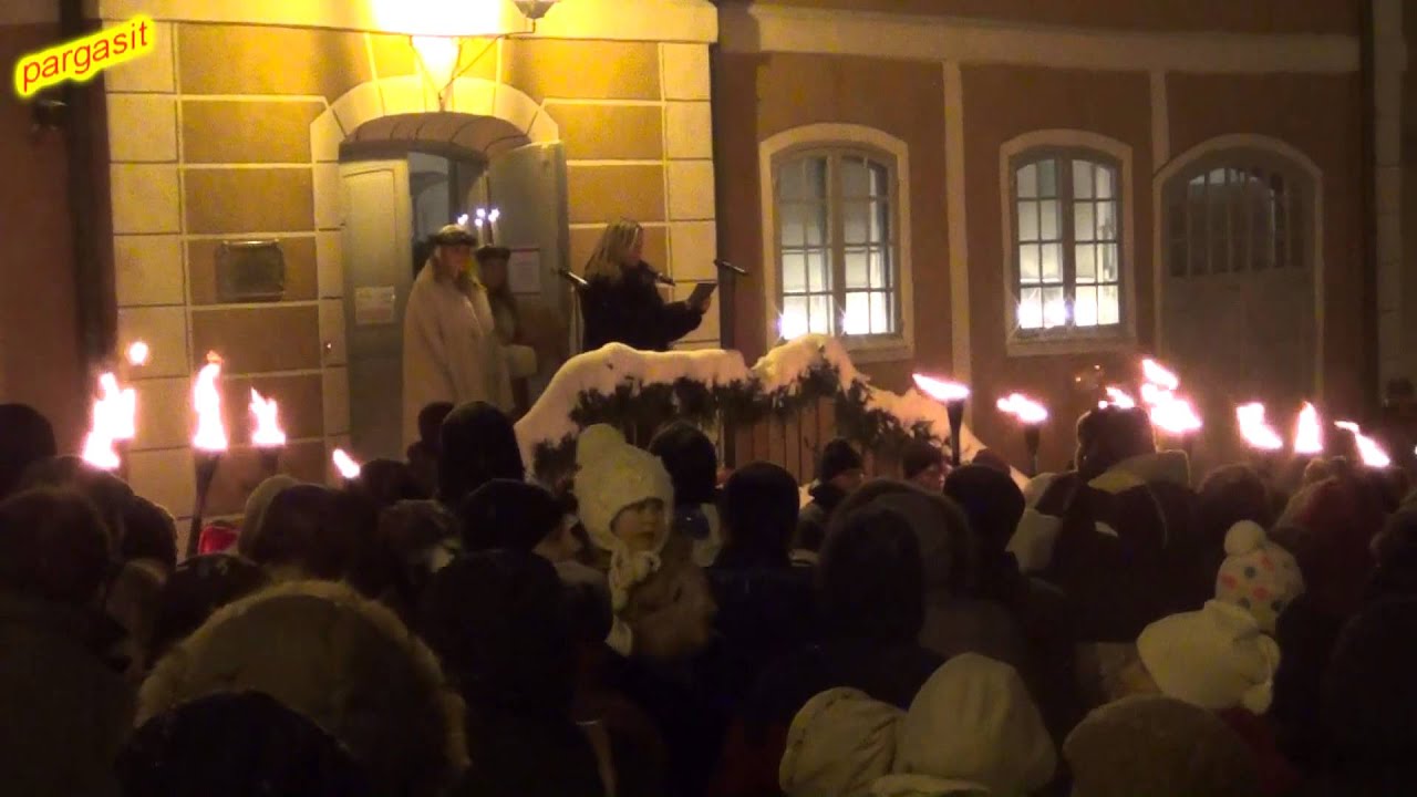 Borgåbygdens Lucia 2012 kröntes av Anne Hietanen i Borgå, Finland 13.12.2012