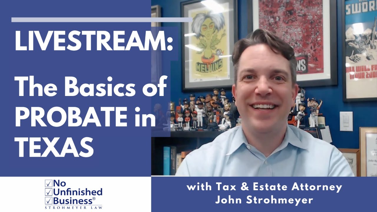 ПРЯМАЯ ТРАНСЛЯЦИЯ: Основы наследственного права в Техасе