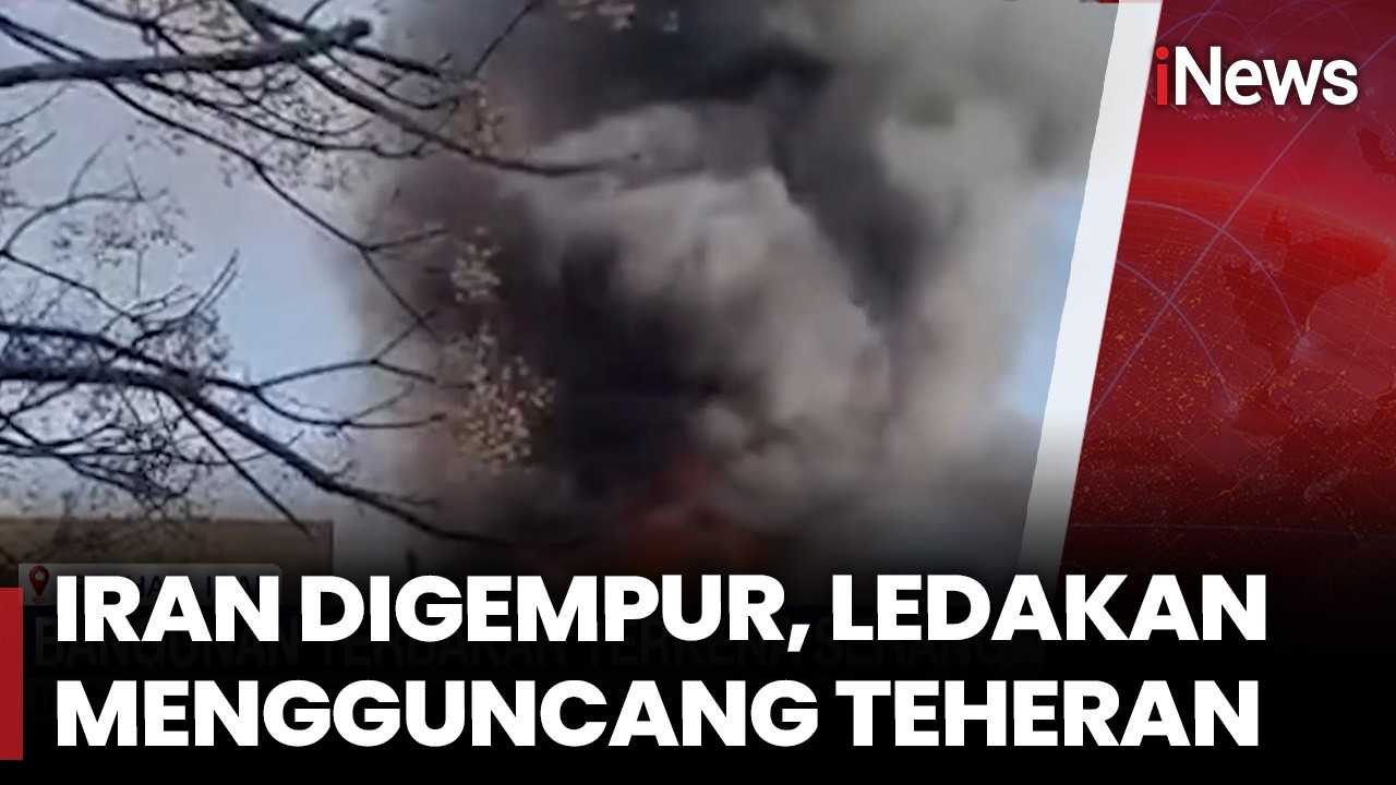 Iran Porak-poranda Dibombardir AS–Israel, Ledakan Guncang Teheran | iNews Siang (4/3)