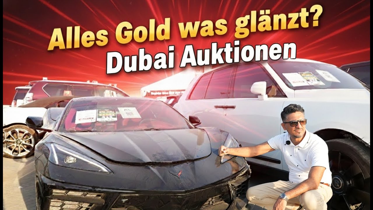 Auktionen in Dubai Luxus Autos unter dem Hammer