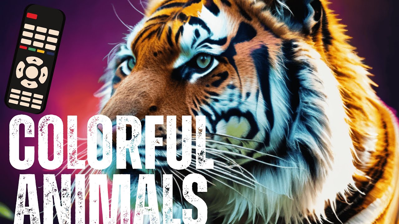Bright & Beautiful Animal Screensaver – Colorful Nature for TV - Wallpaper Colorful