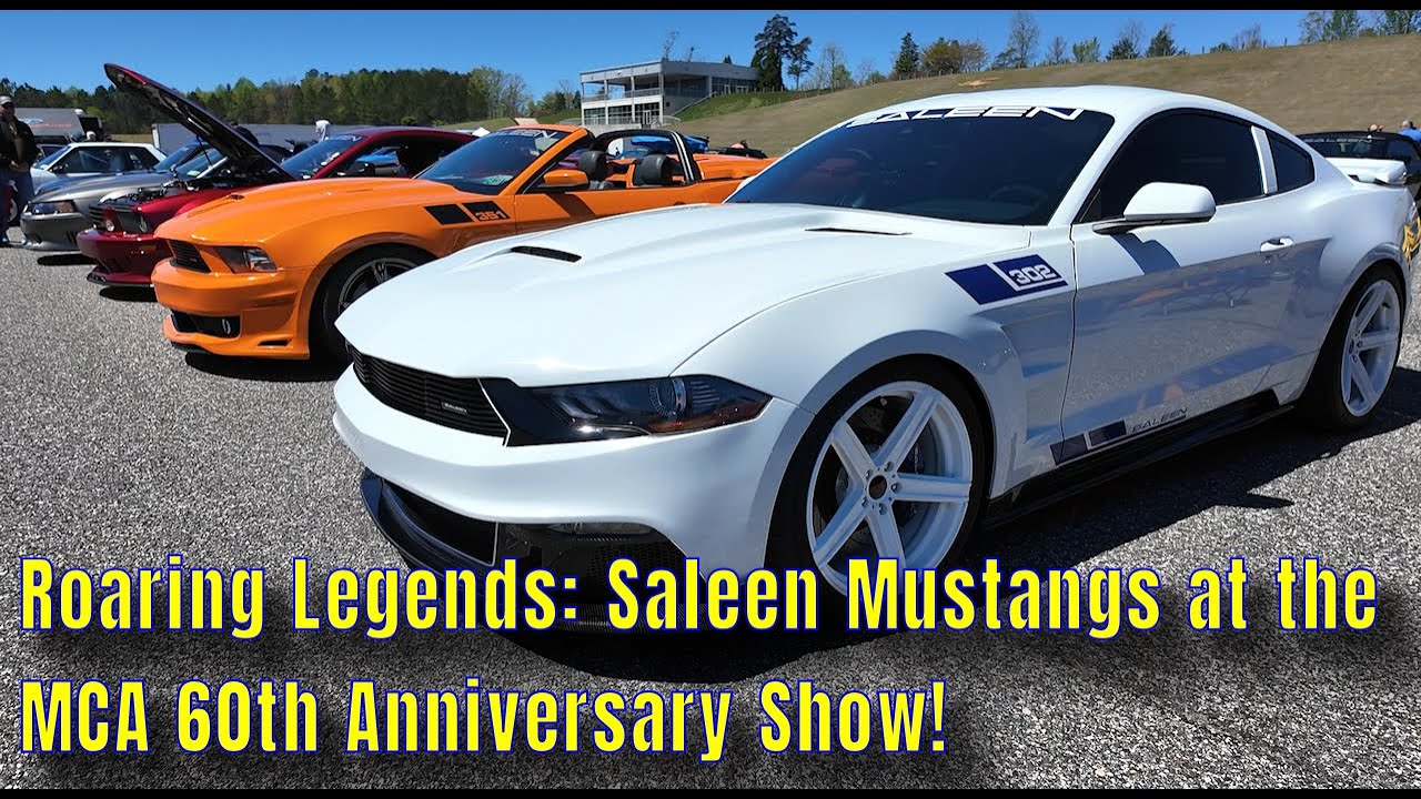 MCA 2024 60th Anniversary Show DAY TWO 🚗 Roaring Legends: Saleen Mustangs! 🐎