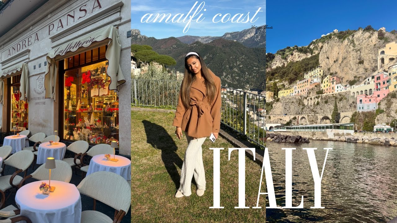 VLOG | amalfi & positano, shopping, sightseeing & more!