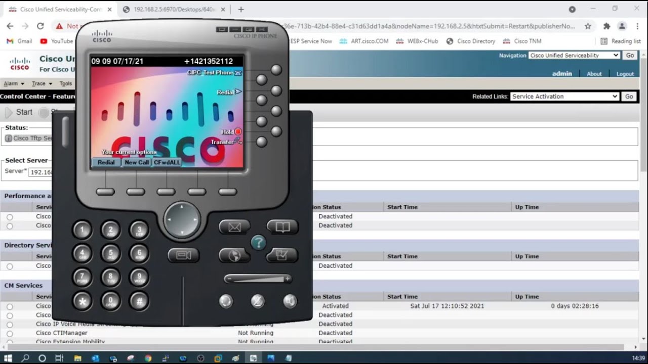Cisco IP Phones background image changing process....