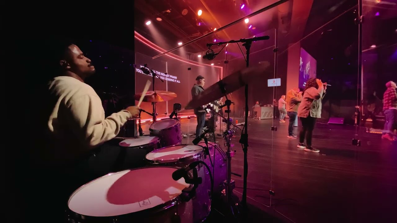 You Deserve It All – Josh Baldwin | Drum Cam (Live Worship)