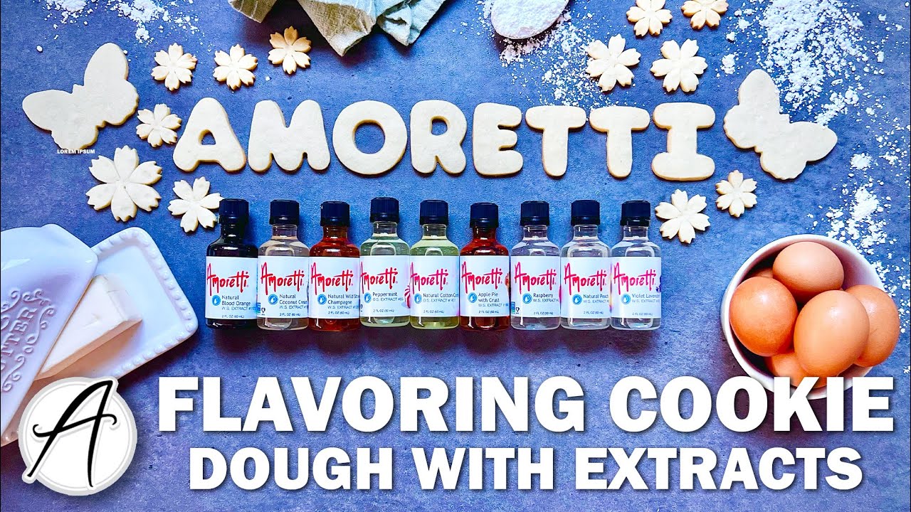 How to flavor Cookie Dough with Amoretti&reg; Extracts | Flavoring cookie Dough with extracts