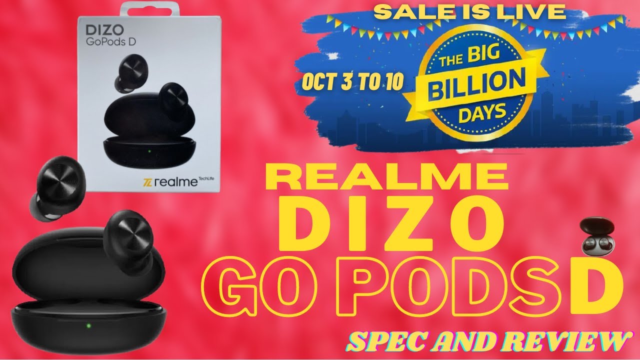 REALME DIZO GOPODS D UNBOXING | SPEC AND REVIEW | BUDGET FRIENDLY EARBUDS