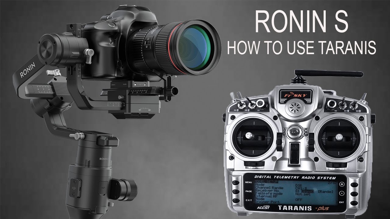 DJI Ronin S -  How to Use External RC Remote Control