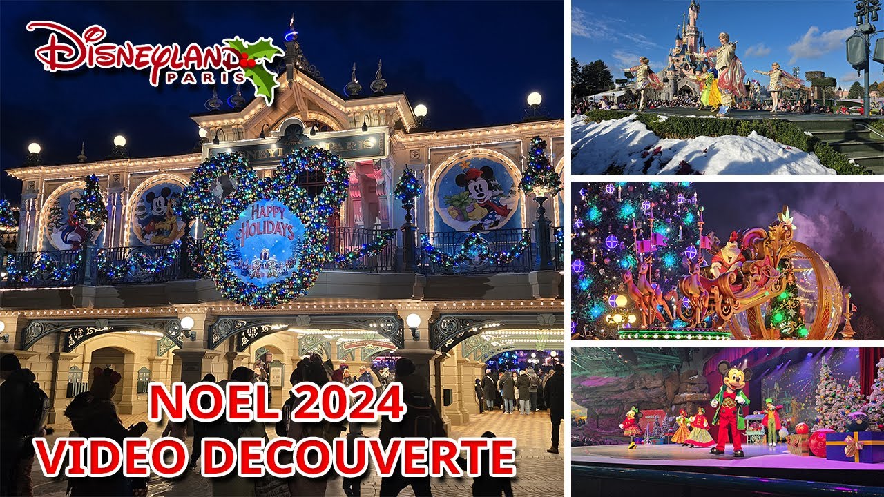 VLOG NOEL DISNEYLAND PARIS 2024