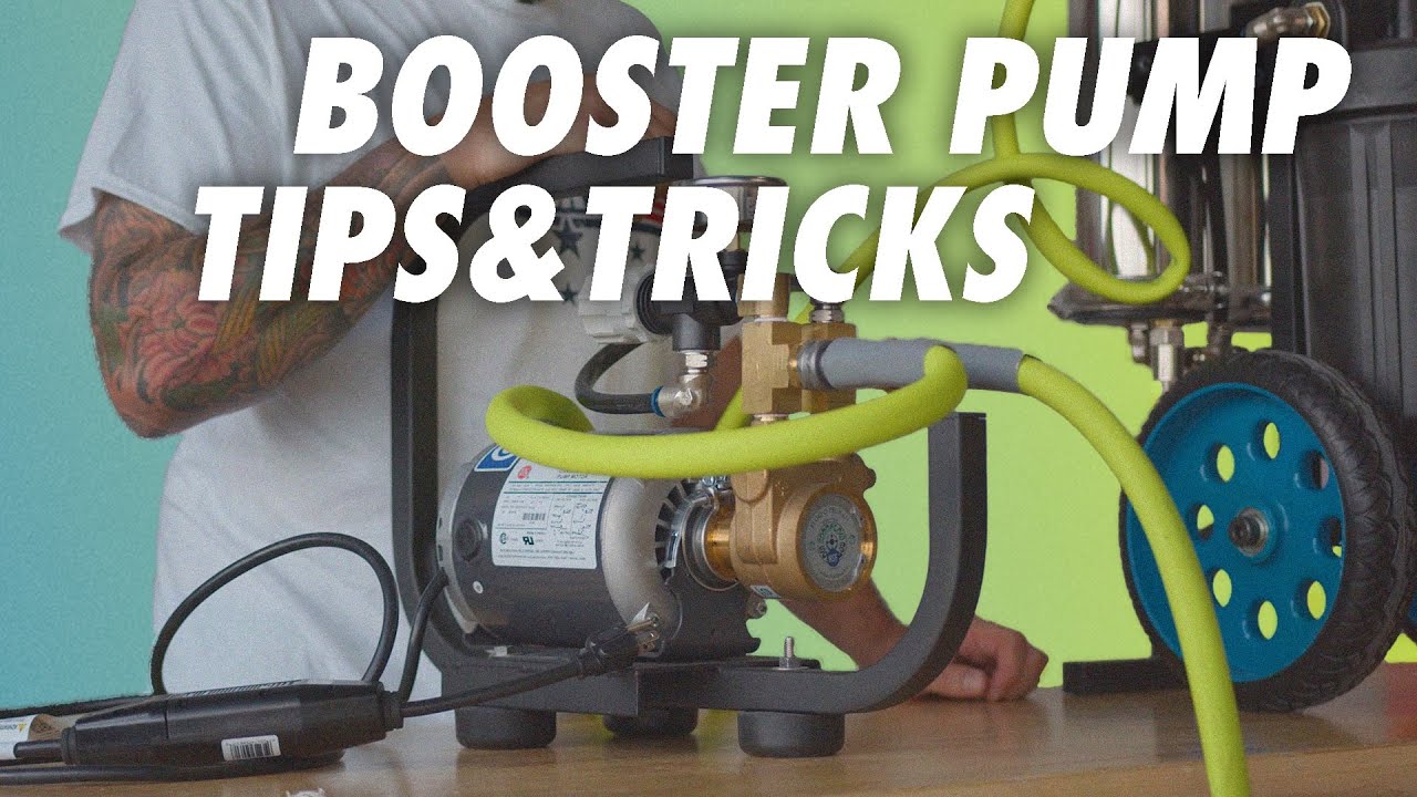 Booster Pump Tips and Tricks