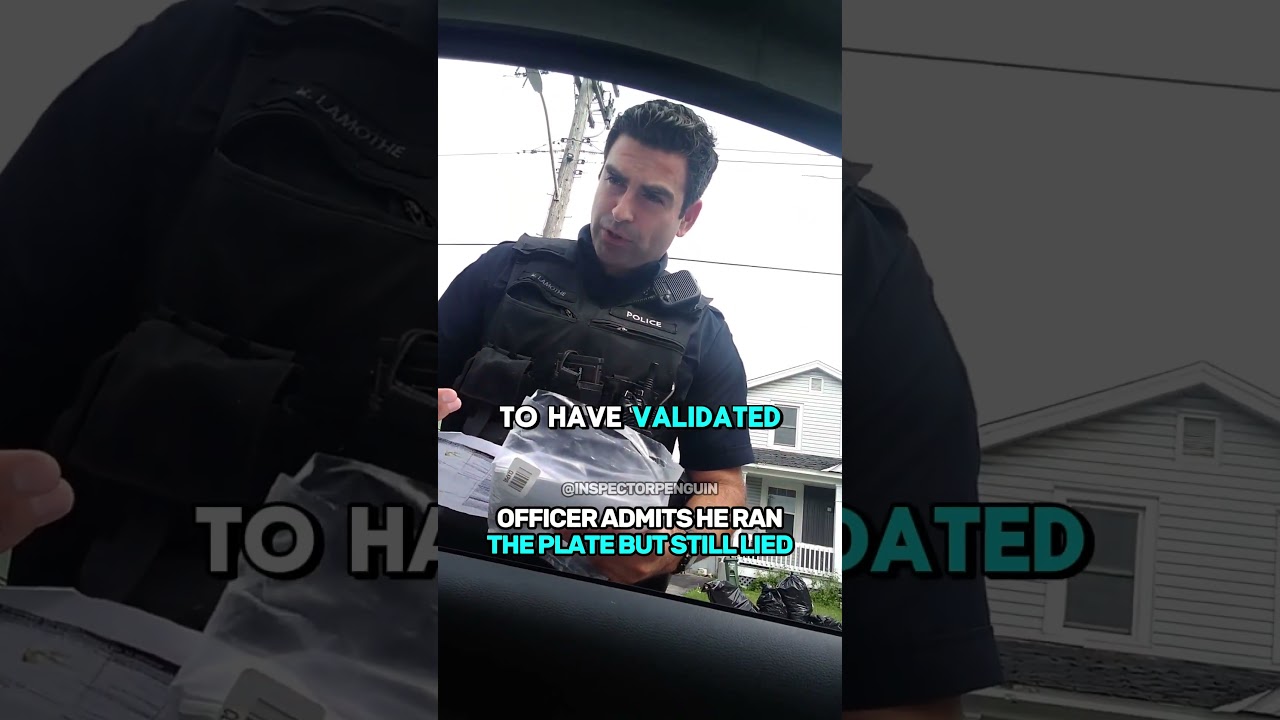 Cop Got Caught After Lying
