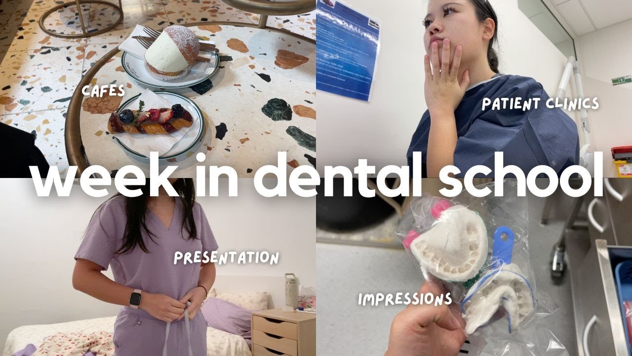 Realistic Week in Dental School👩🏻‍⚕️(DJI Osmo Pocket 3 unboxing, rough days in clinic, presentation)