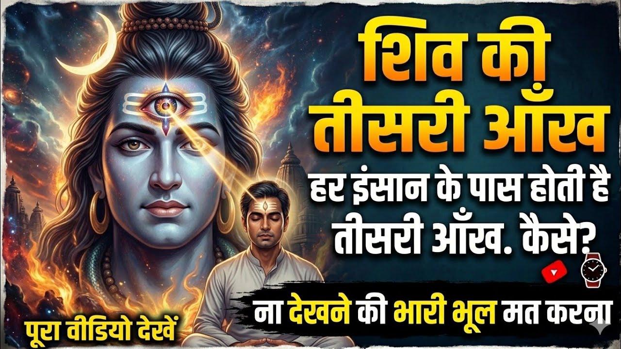 “जब शिव की तीसरी आँख खुलती है तो क्या होता है?”